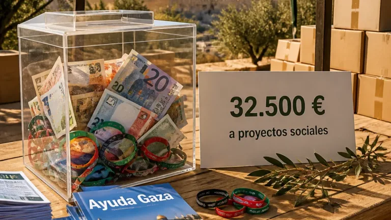 Rototom y Fundación Exodus destinan 32.500 € a proyectos sociales, incluido apoyo a Gaza