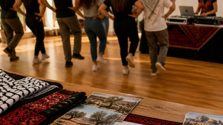 Taller de dabke en Santander conecta cultura palestina y solidaridad el 24 de octubre